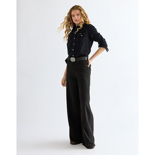 Oval Leather Belt Taille 95 - Wrangler - Modalova