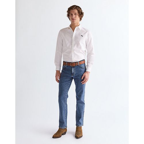 Metal Loop Leather Belt Taille 95 - Wrangler - Modalova