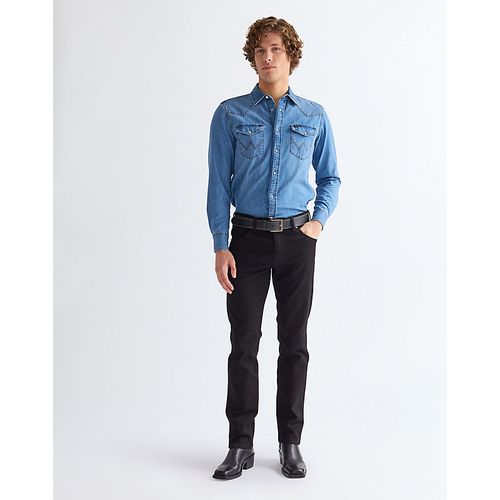 Stitched Leather Belt Taille 95 - Wrangler - Modalova