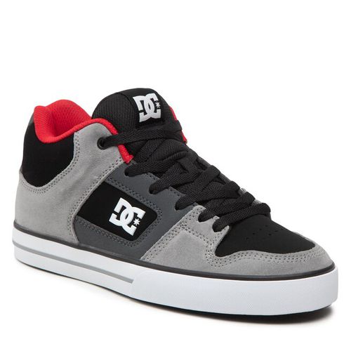 Sneakers DC Pure Mid ADYS400082 Black/Grey/Red (BYR) - Chaussures.fr - Modalova