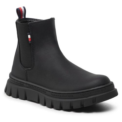 Boots Tommy Hilfiger Chelsea Boot T3B5-32516-1355 M Black 999 - Chaussures.fr - Modalova