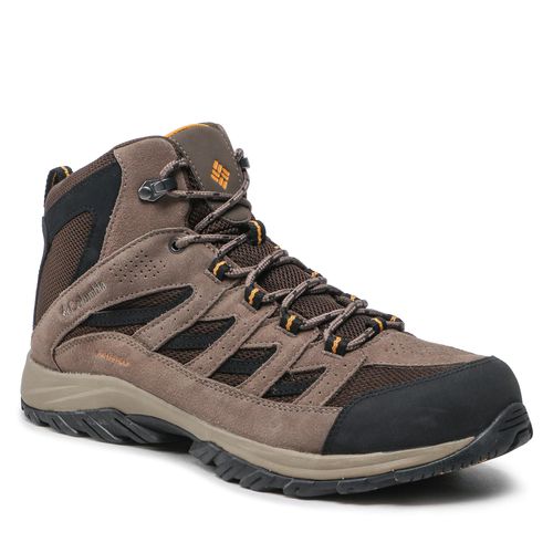 Chaussures de trekking Columbia Crestwood Mid Waterproof BM5371 Cordovan/Squash 231 - Chaussures.fr - Modalova