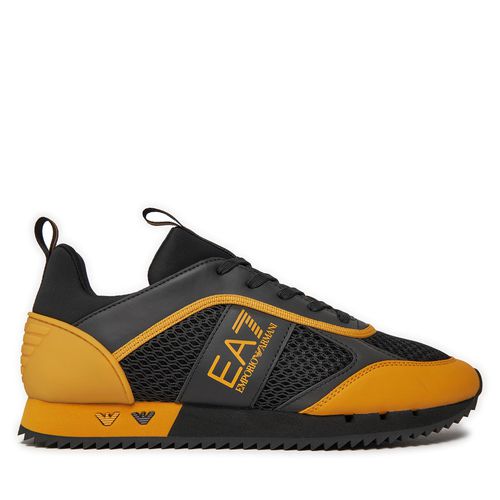 Sneakers EA7 Emporio Armani X8X027 XK050 T854 Black+Mango Mojito - Chaussures.fr - Modalova