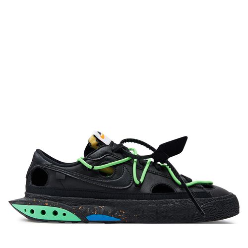 Chaussures Nike Blazer Low'77 / OW DH7863 001 Black/Black/Electro Green - Chaussures.fr - Modalova