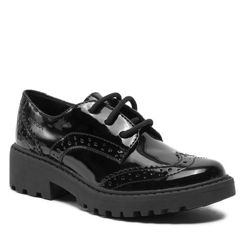 Richelieus & Derbies Geox J Casey G. N J6420N 000HH C9999 Black - Chaussures.fr - Modalova