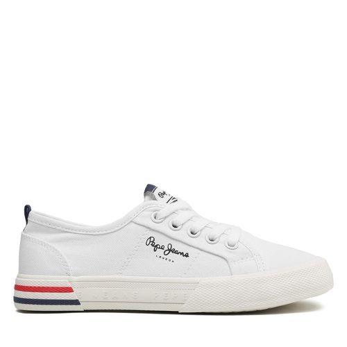 Tennis Pepe Jeans Brady Basic G PGS30561 Blanc - Chaussures.fr - Modalova