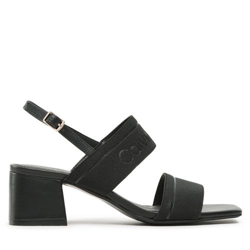 Sandales Calvin Klein Squared Blk Hl Sandal 45 He HW0HW01635 Noir - Chaussures.fr - Modalova