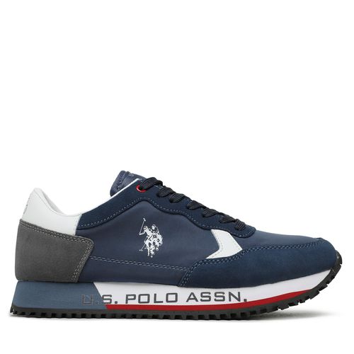 Sneakers U.S. Polo Assn. Cleef CLEEF001A Bleu - Chaussures.fr - Modalova