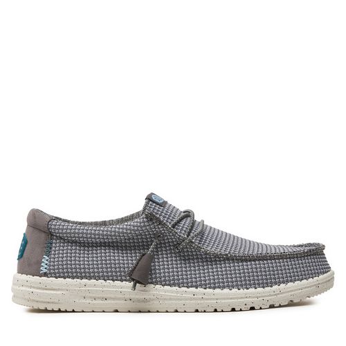 Mocassins Hey Dude Wally Sport Mesh 40403-030 Gris - Chaussures.fr - Modalova