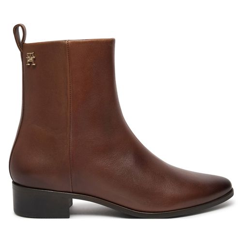 Bottines Tommy Hilfiger FW0FW08103 Marron - Chaussures.fr - Modalova