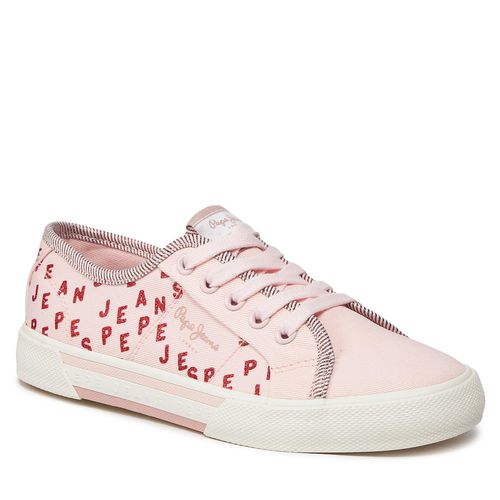 Tennis Pepe Jeans Brady Shine G PGS30562 Soft Pink 305 - Chaussures.fr - Modalova