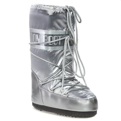 Bottes de neige Moon Boot Glance 14016800002 Argento D - Chaussures.fr - Modalova