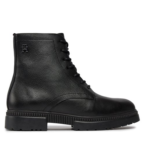 Boots Tommy Hilfiger Comfort Cleated Termo Lth Boot FM0FM04651 Black BDS - Chaussures.fr - Modalova