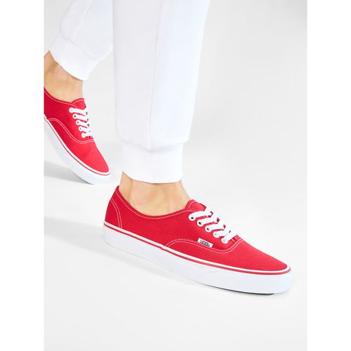 Tennis Vans Authentic VN000EE3RED Red - Chaussures.fr - Modalova