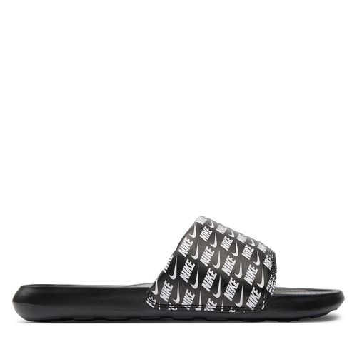 Mules / sandales de bain Nike Victori One Slide Print CN9678 006 Black/White/Black - Chaussures.fr - Modalova