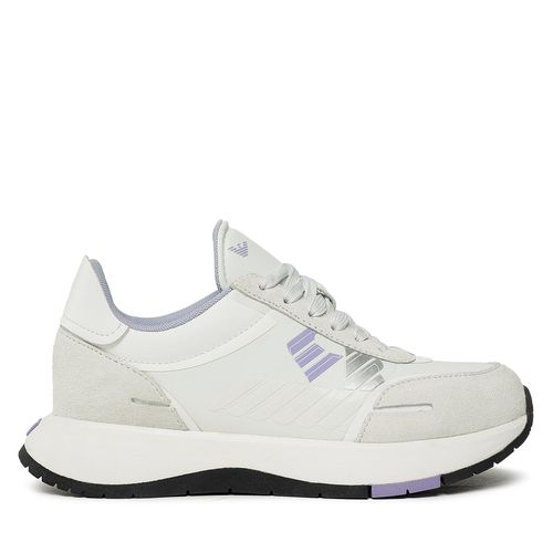 Sneakers Emporio Armani X3X160 XN821 S770 White/Lilac - Chaussures.fr - Modalova