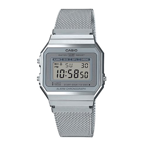 Montre Casio Vintage A700WEM-7AEF Silver/Silver - Chaussures.fr - Modalova