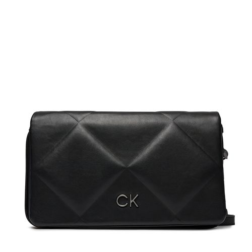 Sac à main Calvin Klein Re-Lock Quilt Shoulder Bag K60K611021 Ck Black BEH - Chaussures.fr - Modalova