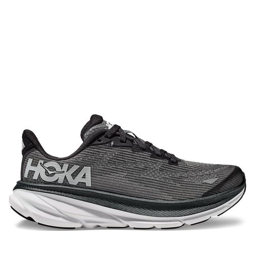 Chaussures de running Hoka Clifton 9 Youth 1131170 Gris - Chaussures.fr - Modalova