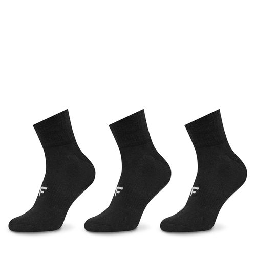 Lot de 3 paires de chaussettes hautes unisexe 4F 4FJWMM00USOCU330 Noir - Chaussures.fr - Modalova