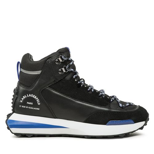 Sneakers KARL LAGERFELD KL53953 Black Lthr & Suede - Chaussures.fr - Modalova