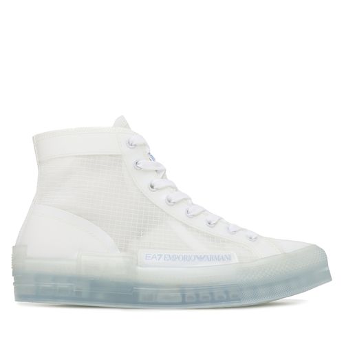 Sneakers EA7 Emporio Armani X8Z040 XK332 S496 White/Trasp.Blue - Chaussures.fr - Modalova