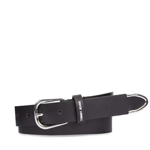 Ceinture Tommy Jeans Tjw Elevated Leather 3.0 AW0AW15963 Black BDS - Chaussures.fr - Modalova