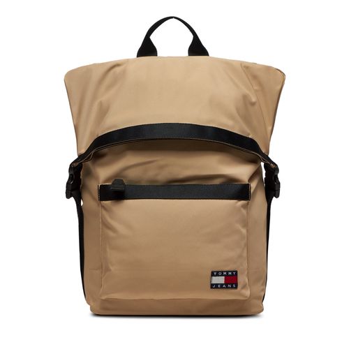 Sac à dos Tommy Jeans Tjm Daily Rolltop Backpack AM0AM11965 Beige - Chaussures.fr - Modalova