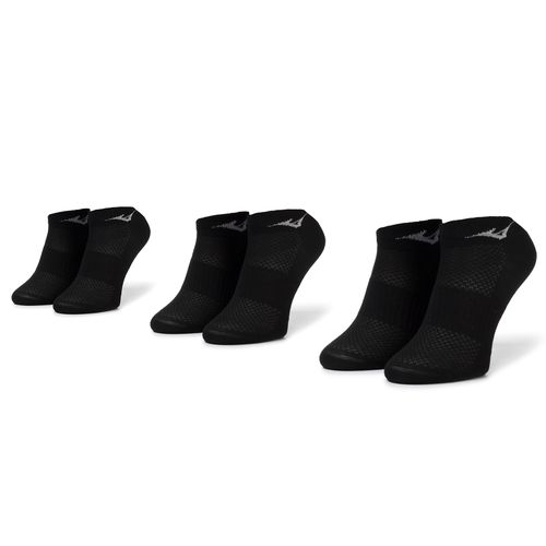 Lot de 3 paires de chaussettes basses Mizuno Training Mid 3P 67UU950 Black/Black/Black 98 - Chaussures.fr - Modalova