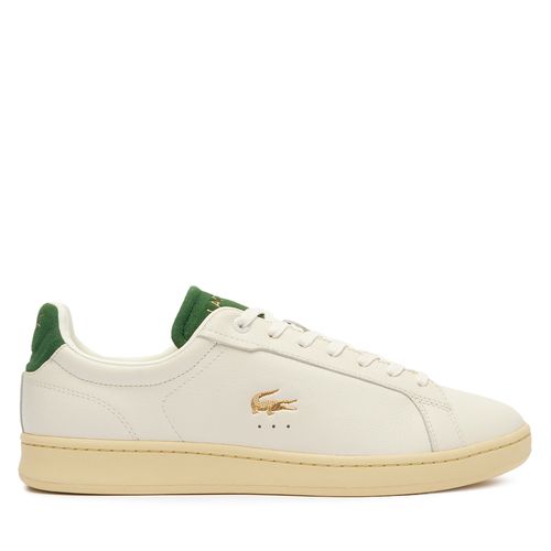 Sneakers Lacoste Carnaby Pro Leather 747SMA0042 Écru - Chaussures.fr - Modalova