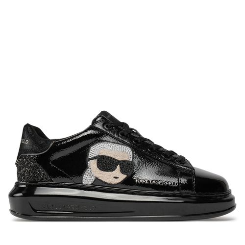 Sneakers KARL LAGERFELD KL62571N Black Lthr/Mono 00X - Chaussures.fr - Modalova