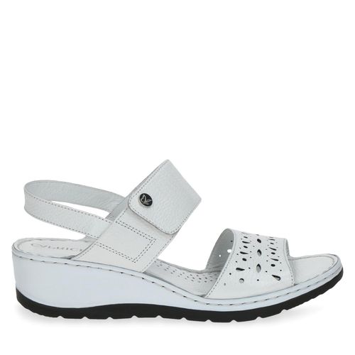 Sandales Caprice 9-28253-20 White Nappa 102 - Chaussures.fr - Modalova