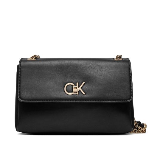 Sac à main Calvin Klein Re-Lock Ew Conv Crossbody K60K611084 Noir - Chaussures.fr - Modalova
