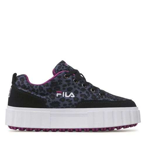 Sneakers Fila Sandblast Teens FFT0053.83152 Black/Leopard - Chaussures.fr - Modalova