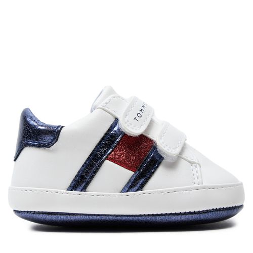Sneakers Tommy Hilfiger Kiki T0A4-33180-1528 Bianco/Blu X336 - Chaussures.fr - Modalova
