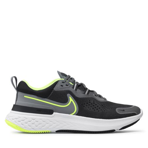 Chaussures Nike React Miler 2 CW7121 Smoke Grey/Volt Black - Chaussures.fr - Modalova