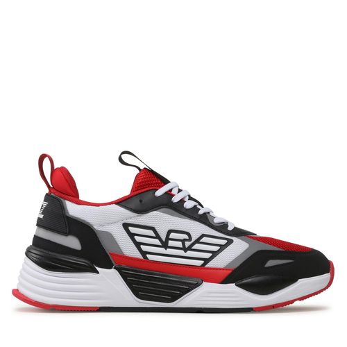 Sneakers EA7 Emporio Armani X8X070 XK165 S315 Black/White/Rac.Red - Chaussures.fr - Modalova