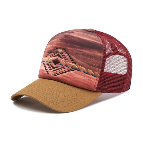 Casquette Buff Trucker Cap 125365.632.30.00 Sykora Maroon - Chaussures.fr - Modalova