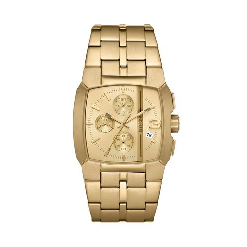 Montre Diesel Cliffhanger DZ4639 Gold/Gold - Chaussures.fr - Modalova