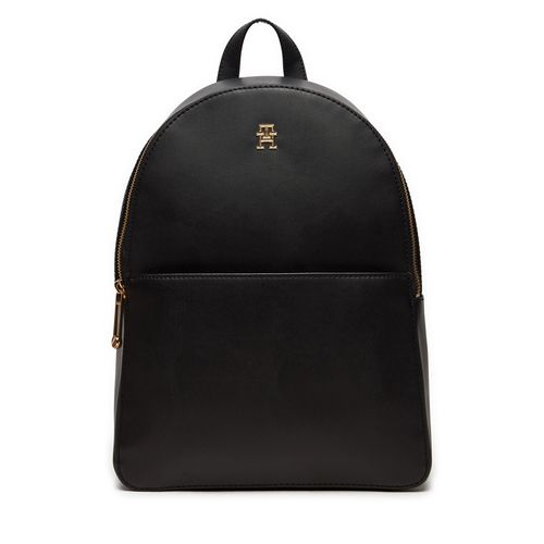 Sac à dos Tommy Hilfiger Fresh Backpack AW0AW16289 Noir - Chaussures.fr - Modalova