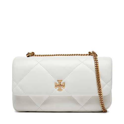 Sac à main Tory Burch Mini Kira Diamond 154710 Blanc - Chaussures.fr - Modalova