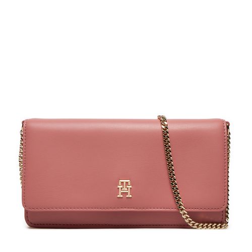 Sac à main Tommy Hilfiger Th Refined Chain Crossover AW0AW16109 Rose - Chaussures.fr - Modalova