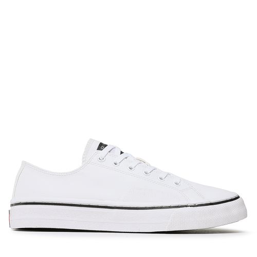 Tennis Tommy Jeans Lace Vulc Ess EM0EM01047 White YBR - Chaussures.fr - Modalova