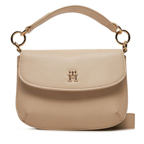 Sac à main Tommy Hilfiger Chic Crossover AW0AW16686 Beige - Chaussures.fr - Modalova