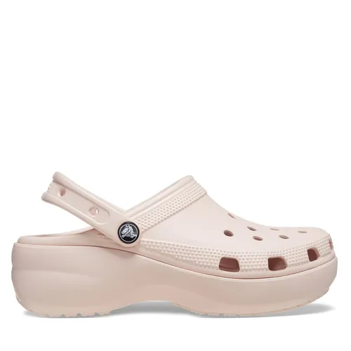 Mules / sandales de bain Crocs Classic Platform Clog W 206750 Rose - Chaussures.fr - Modalova