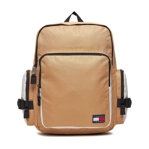 Sac à dos Tommy Jeans Tjm Off Duty Backpack AM0AM11952 Beige - Chaussures.fr - Modalova