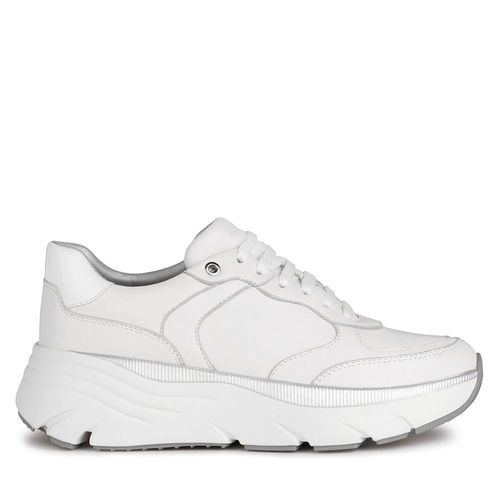 Sneakers Geox D Diamanta D35UFA 0LM02 C1002 Off White - Chaussures.fr - Modalova