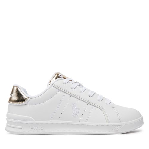 Sneakers Polo Ralph Lauren RL00591100 J White Smooth/Gold Metallic W/ White Pp - Chaussures.fr - Modalova