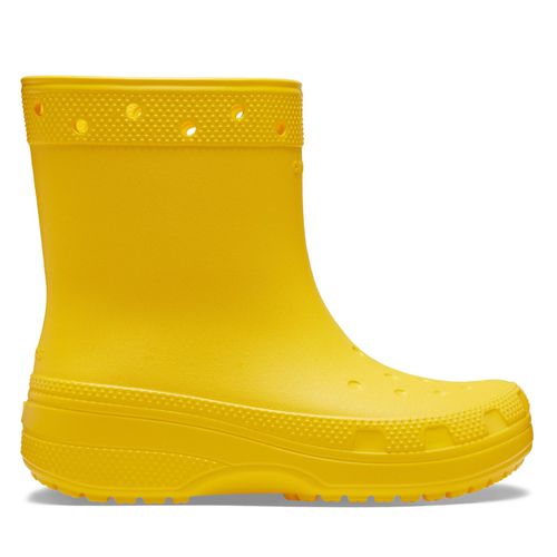 Bottes de pluie Crocs Classic Rain Boot 208363 Jaune - Chaussures.fr - Modalova