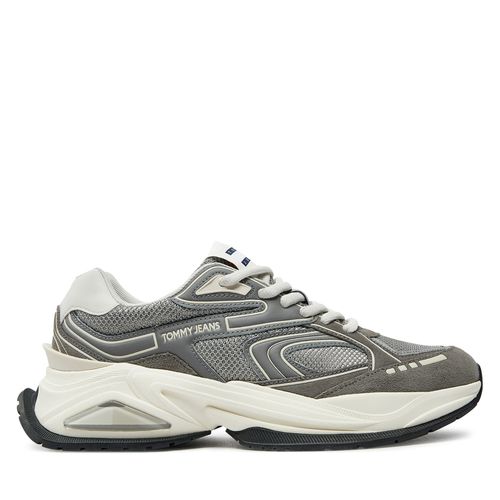 Sneakers Tommy Jeans Comfort Runner EM0EM01467 Gris - Chaussures.fr - Modalova